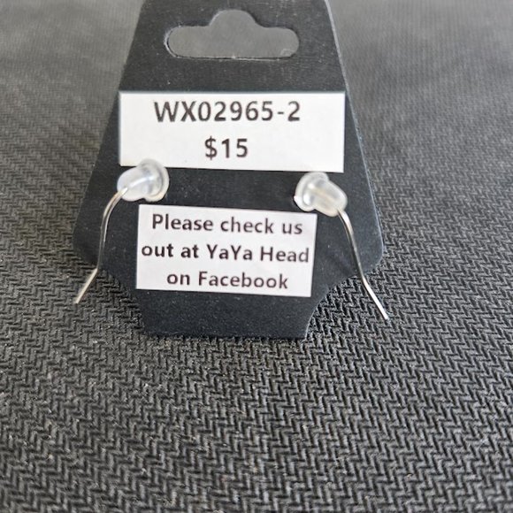 Sunflower Van Gogh Painting Drop Dangle Fish Hook Earrings  - Picture 4 of 6